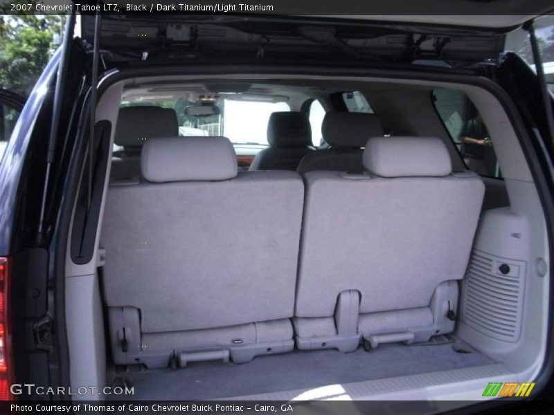 Black / Dark Titanium/Light Titanium 2007 Chevrolet Tahoe LTZ