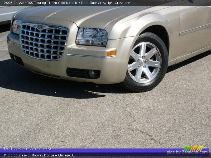 Linen Gold Metallic / Dark Slate Gray/Light Graystone 2006 Chrysler 300 Touring