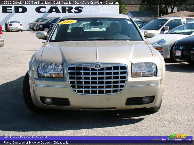 Linen Gold Metallic / Dark Slate Gray/Light Graystone 2006 Chrysler 300 Touring