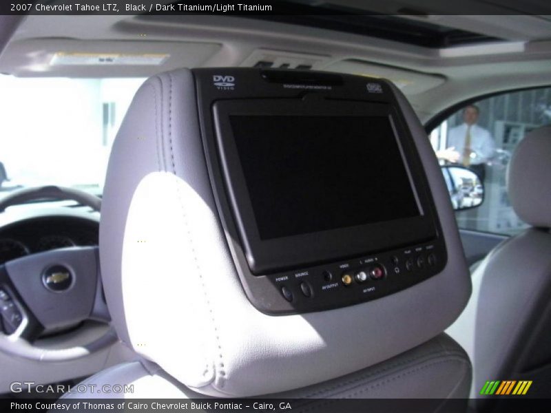 Black / Dark Titanium/Light Titanium 2007 Chevrolet Tahoe LTZ