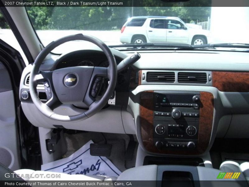 Black / Dark Titanium/Light Titanium 2007 Chevrolet Tahoe LTZ