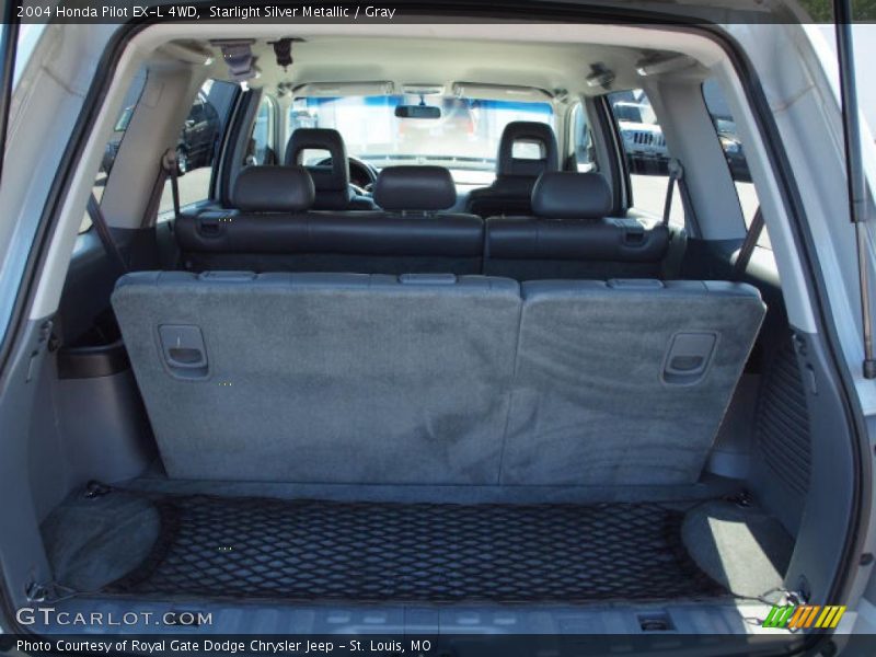 Starlight Silver Metallic / Gray 2004 Honda Pilot EX-L 4WD