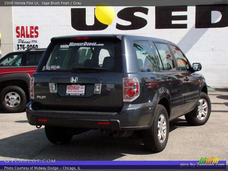 Sage Brush Pearl / Gray 2006 Honda Pilot LX