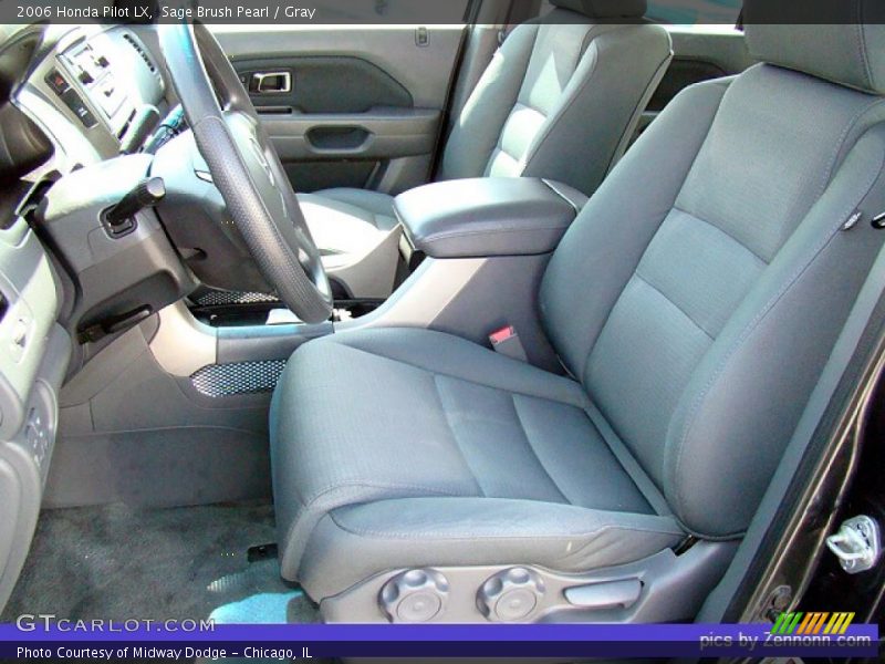 Sage Brush Pearl / Gray 2006 Honda Pilot LX