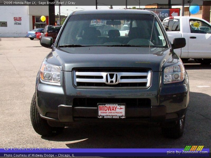 Sage Brush Pearl / Gray 2006 Honda Pilot LX