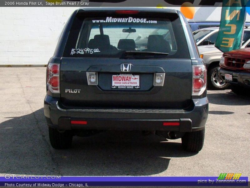 Sage Brush Pearl / Gray 2006 Honda Pilot LX