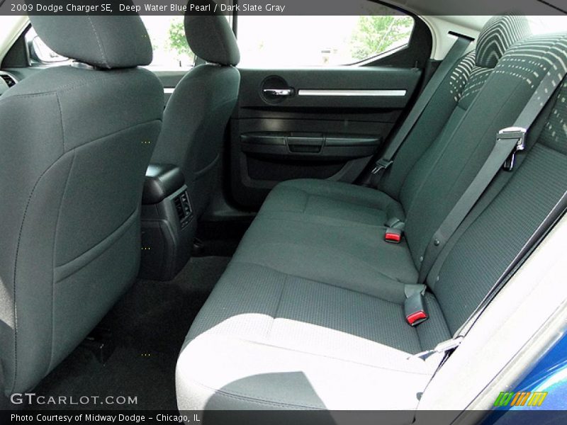 Deep Water Blue Pearl / Dark Slate Gray 2009 Dodge Charger SE
