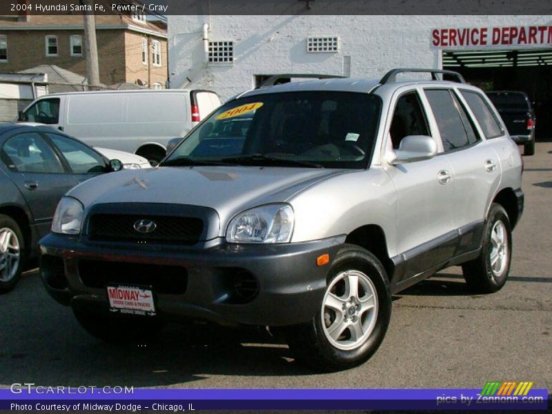 Pewter / Gray 2004 Hyundai Santa Fe