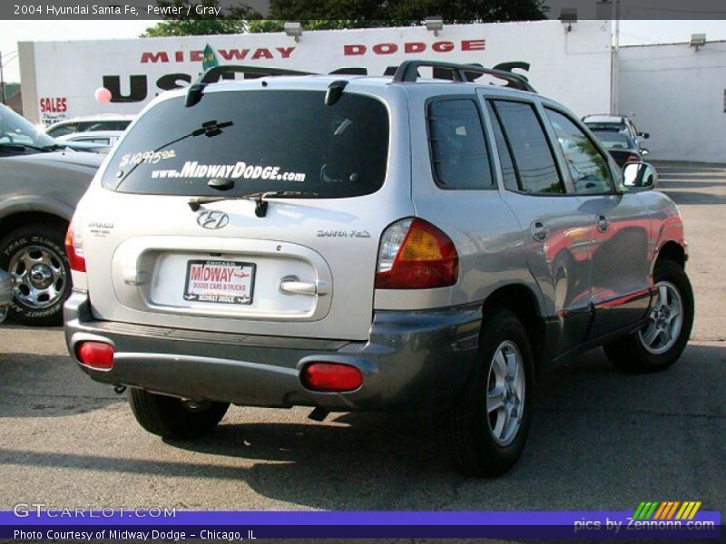 Pewter / Gray 2004 Hyundai Santa Fe