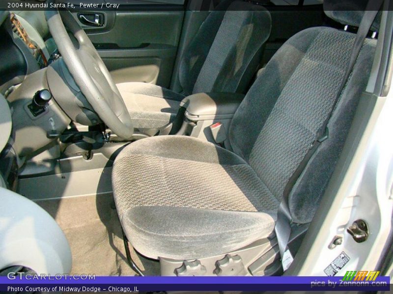 Pewter / Gray 2004 Hyundai Santa Fe
