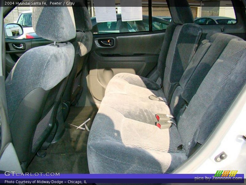 Pewter / Gray 2004 Hyundai Santa Fe
