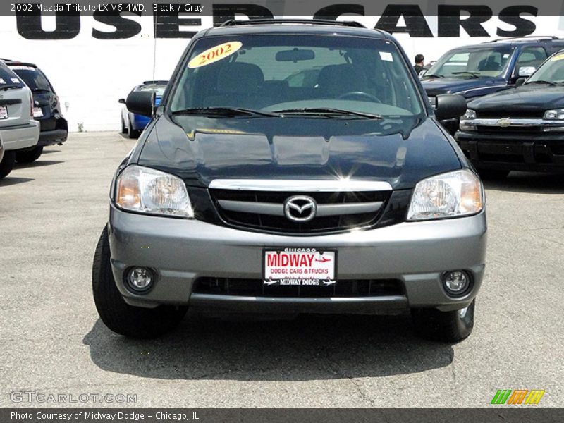 Black / Gray 2002 Mazda Tribute LX V6 4WD