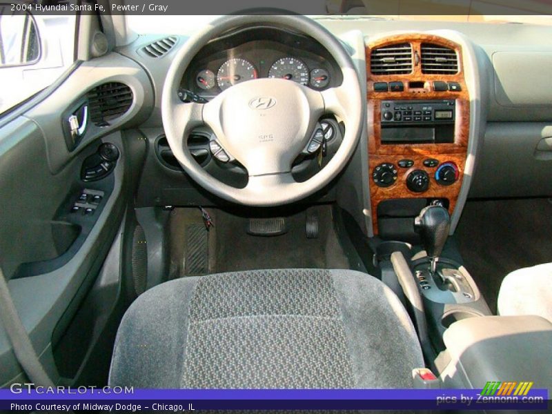 Pewter / Gray 2004 Hyundai Santa Fe