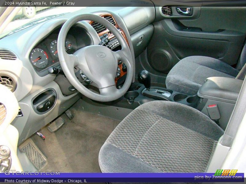 Pewter / Gray 2004 Hyundai Santa Fe