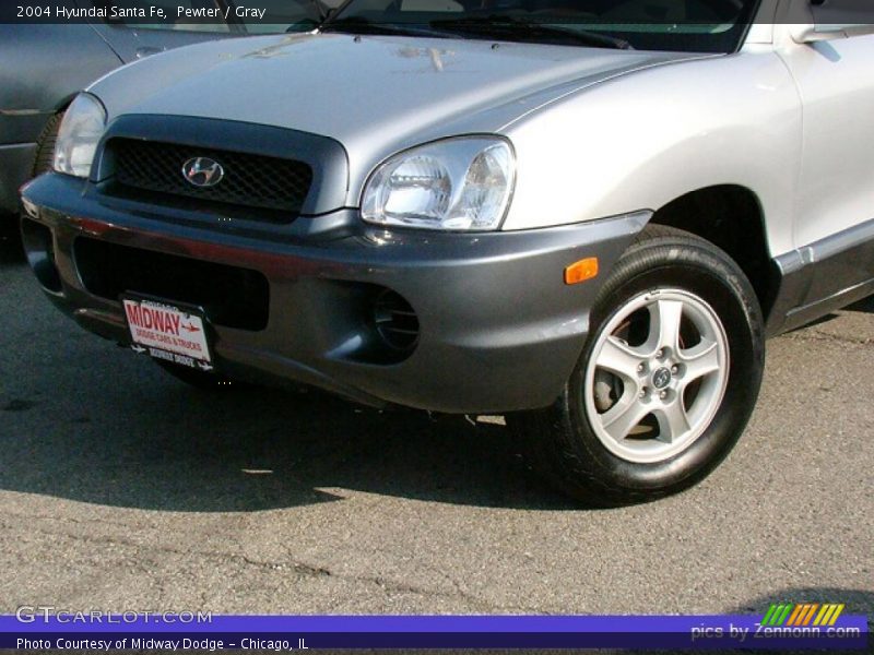 Pewter / Gray 2004 Hyundai Santa Fe