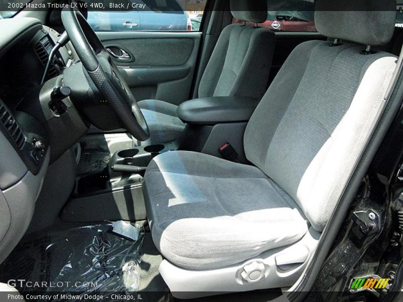 Black / Gray 2002 Mazda Tribute LX V6 4WD