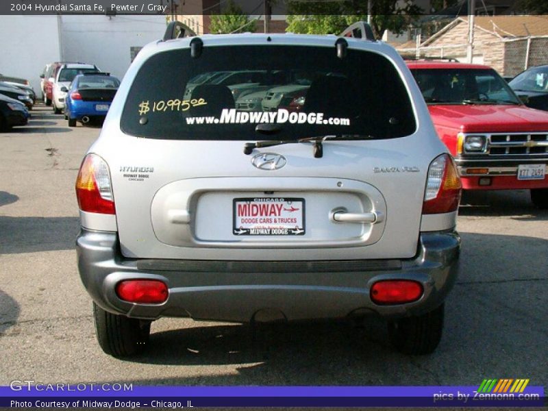 Pewter / Gray 2004 Hyundai Santa Fe