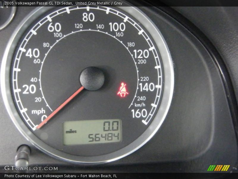 United Grey Metallic / Grey 2005 Volkswagen Passat GL TDI Sedan