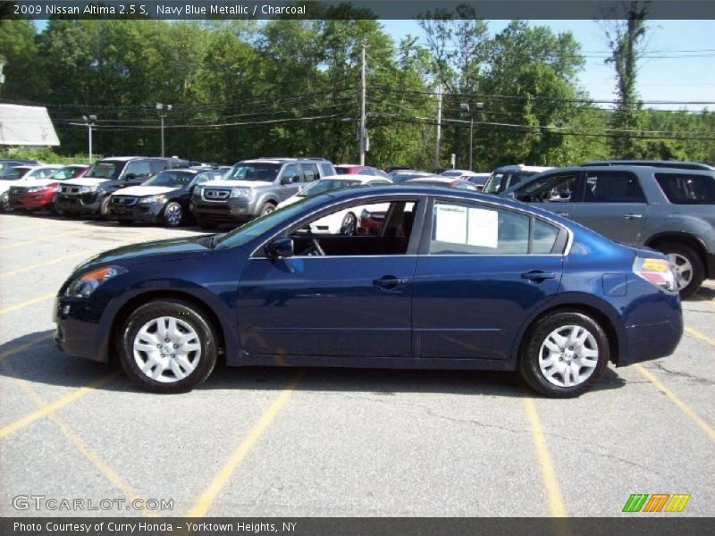 Navy Blue Metallic / Charcoal 2009 Nissan Altima 2.5 S