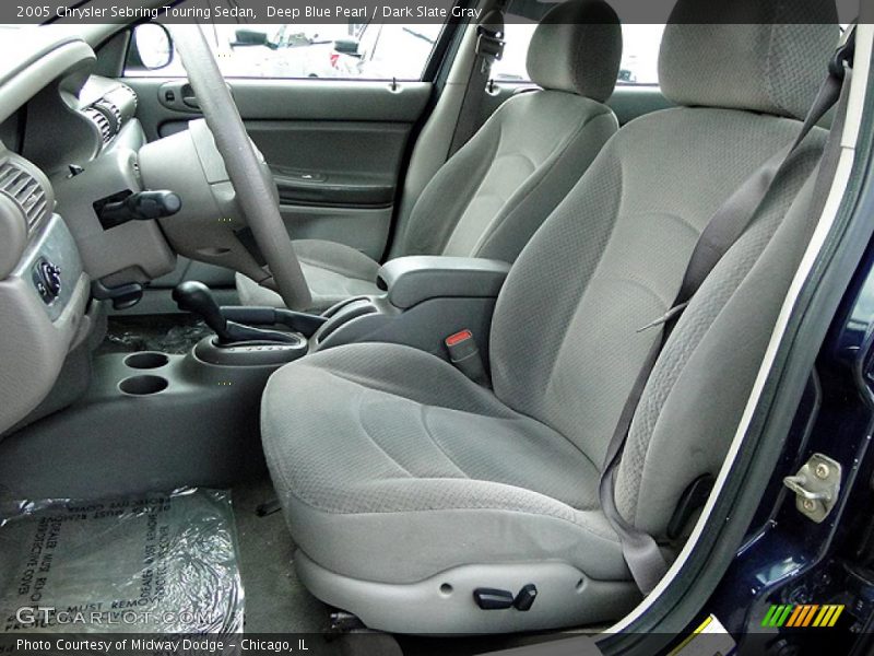 Deep Blue Pearl / Dark Slate Gray 2005 Chrysler Sebring Touring Sedan