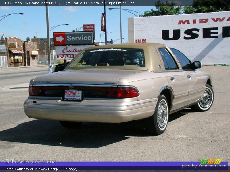 Light Prairie Tan Metallic / Light Prairie Tan 1997 Mercury Grand Marquis GS