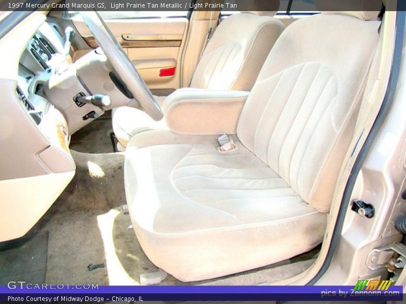Light Prairie Tan Metallic / Light Prairie Tan 1997 Mercury Grand Marquis GS