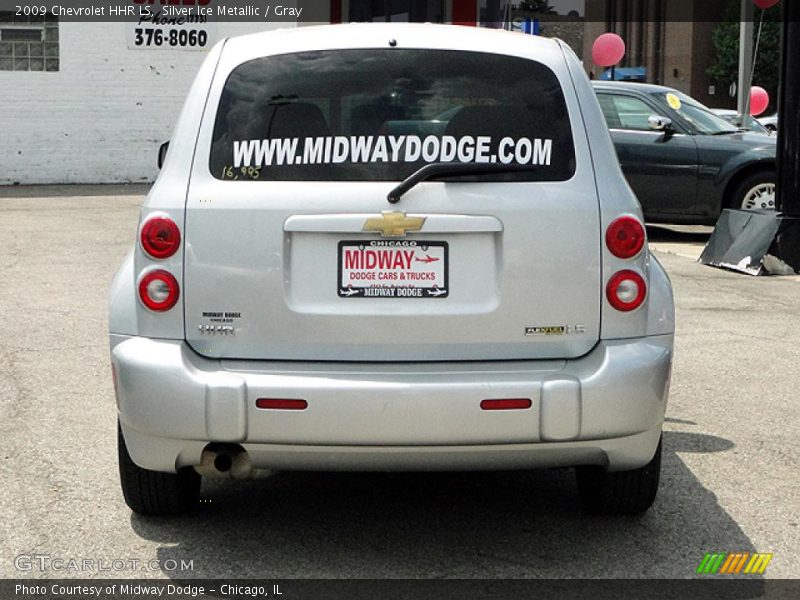 Silver Ice Metallic / Gray 2009 Chevrolet HHR LS