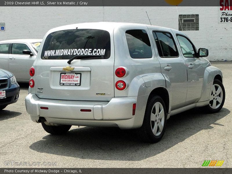 Silver Ice Metallic / Gray 2009 Chevrolet HHR LS