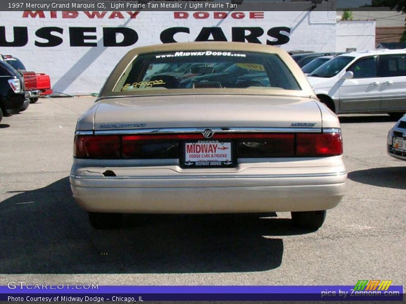 Light Prairie Tan Metallic / Light Prairie Tan 1997 Mercury Grand Marquis GS