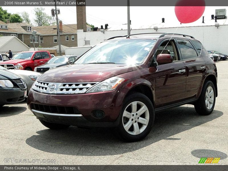 Merlot Pearl / Cafe Latte 2006 Nissan Murano S