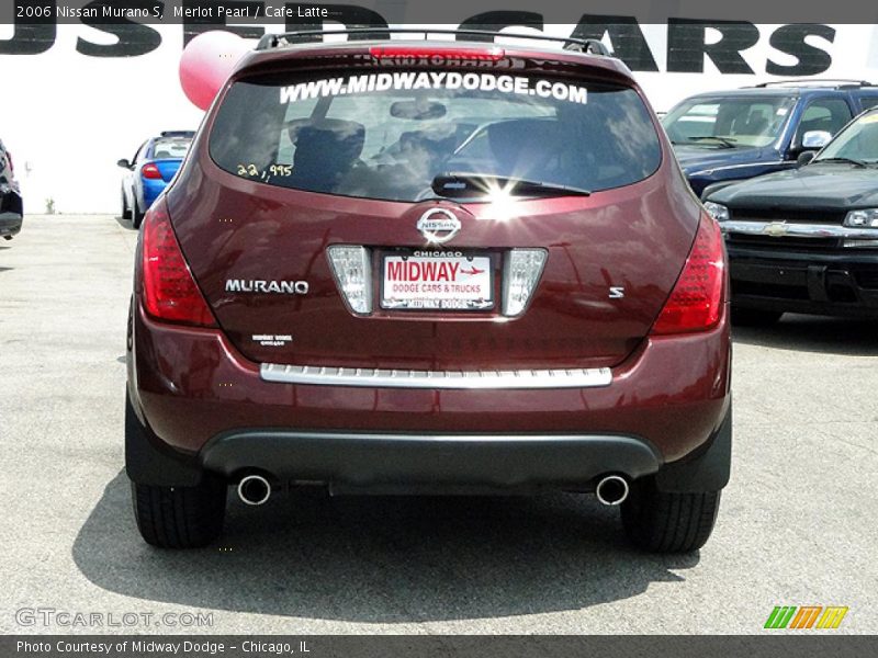 Merlot Pearl / Cafe Latte 2006 Nissan Murano S