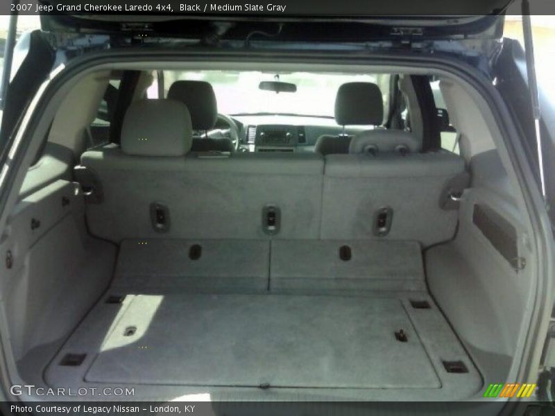 Black / Medium Slate Gray 2007 Jeep Grand Cherokee Laredo 4x4