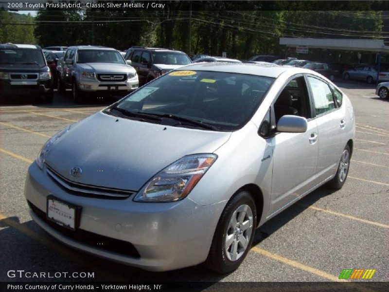 Classic Silver Metallic / Gray 2008 Toyota Prius Hybrid