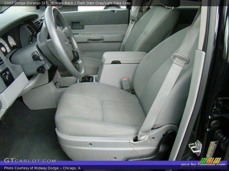 Brilliant Black / Dark Slate Gray/Light Slate Gray 2007 Dodge Durango SXT