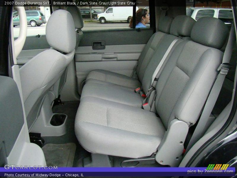 Brilliant Black / Dark Slate Gray/Light Slate Gray 2007 Dodge Durango SXT
