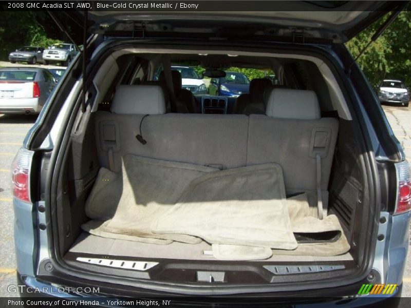 Blue-Gold Crystal Metallic / Ebony 2008 GMC Acadia SLT AWD