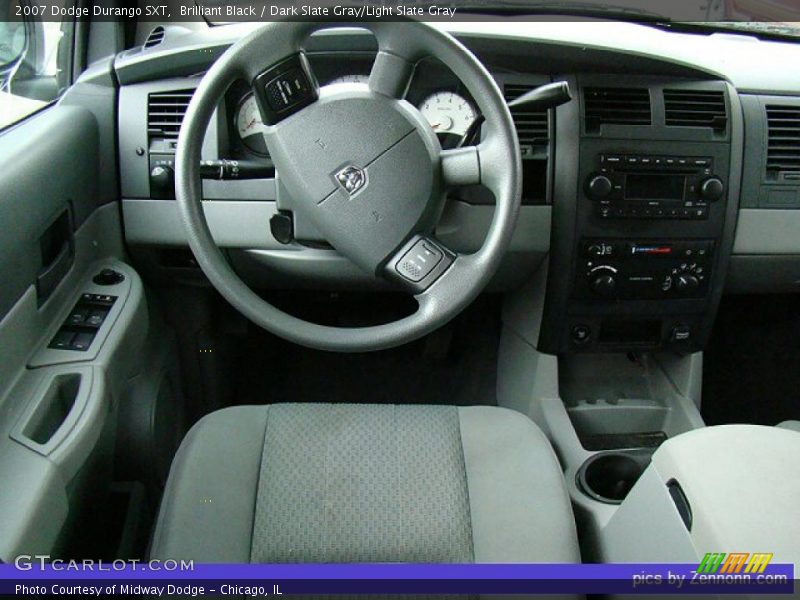 Brilliant Black / Dark Slate Gray/Light Slate Gray 2007 Dodge Durango SXT