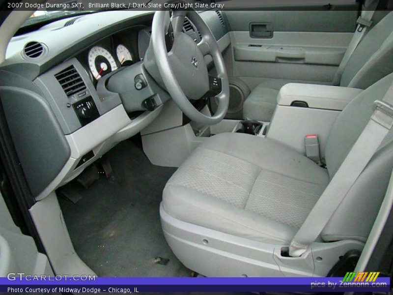 Brilliant Black / Dark Slate Gray/Light Slate Gray 2007 Dodge Durango SXT