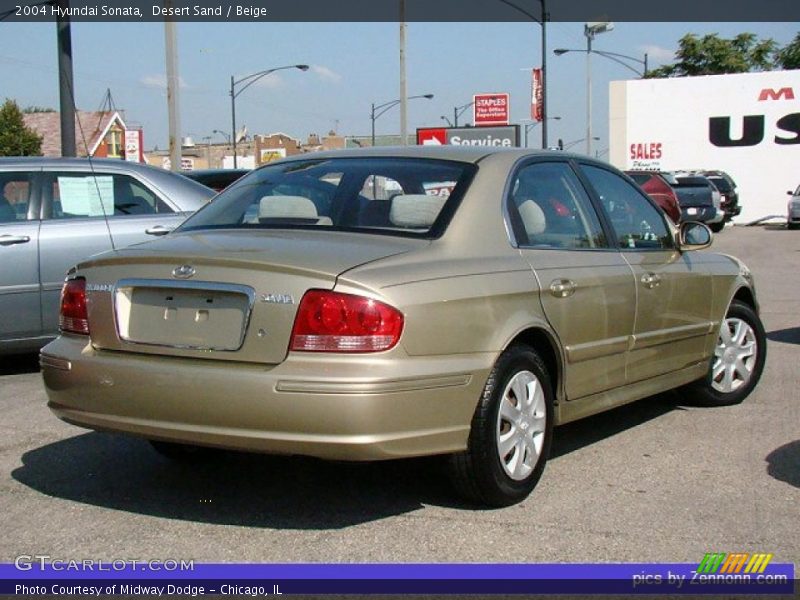 Desert Sand / Beige 2004 Hyundai Sonata