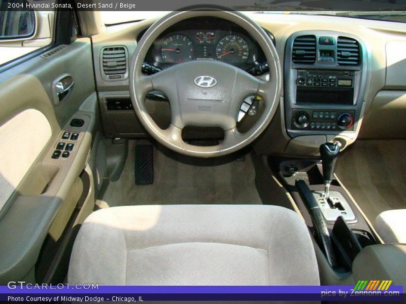 Desert Sand / Beige 2004 Hyundai Sonata