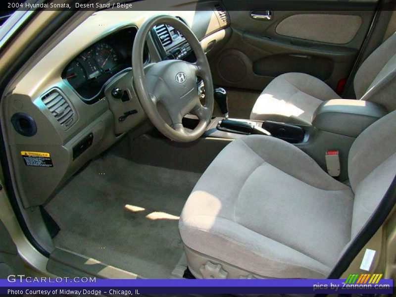 Desert Sand / Beige 2004 Hyundai Sonata
