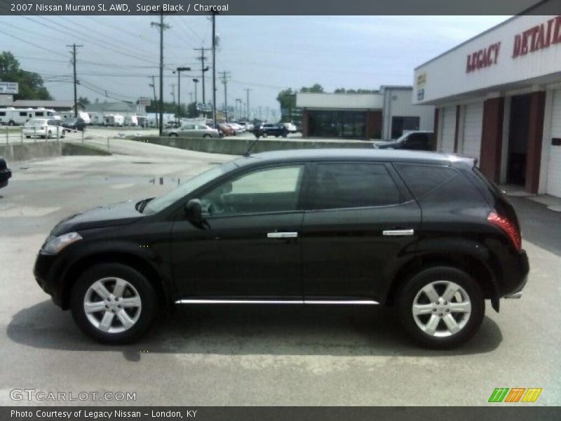 Super Black / Charcoal 2007 Nissan Murano SL AWD