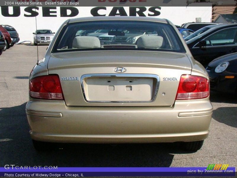 Desert Sand / Beige 2004 Hyundai Sonata
