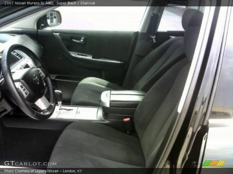 Super Black / Charcoal 2007 Nissan Murano SL AWD