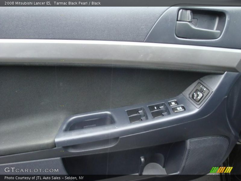 Tarmac Black Pearl / Black 2008 Mitsubishi Lancer ES