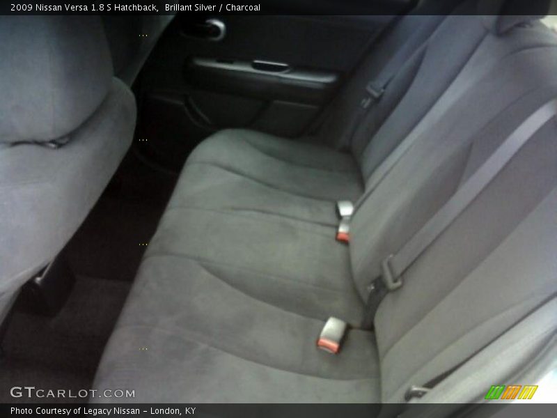 Brillant Silver / Charcoal 2009 Nissan Versa 1.8 S Hatchback