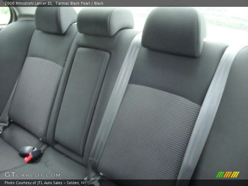 Tarmac Black Pearl / Black 2008 Mitsubishi Lancer ES