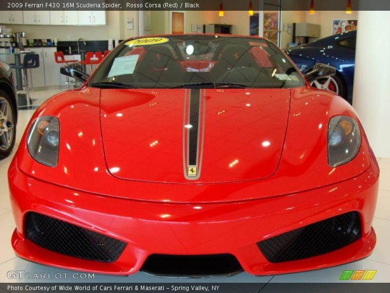 Rosso Corsa (Red) / Black 2009 Ferrari F430 16M Scuderia Spider