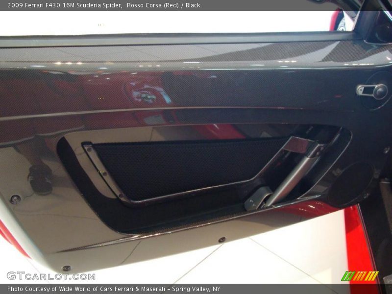 Rosso Corsa (Red) / Black 2009 Ferrari F430 16M Scuderia Spider