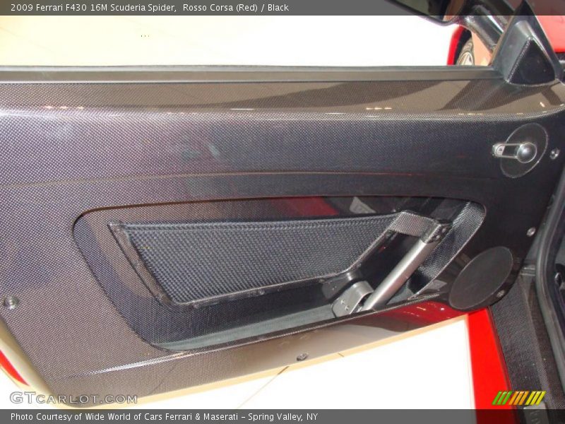 Rosso Corsa (Red) / Black 2009 Ferrari F430 16M Scuderia Spider